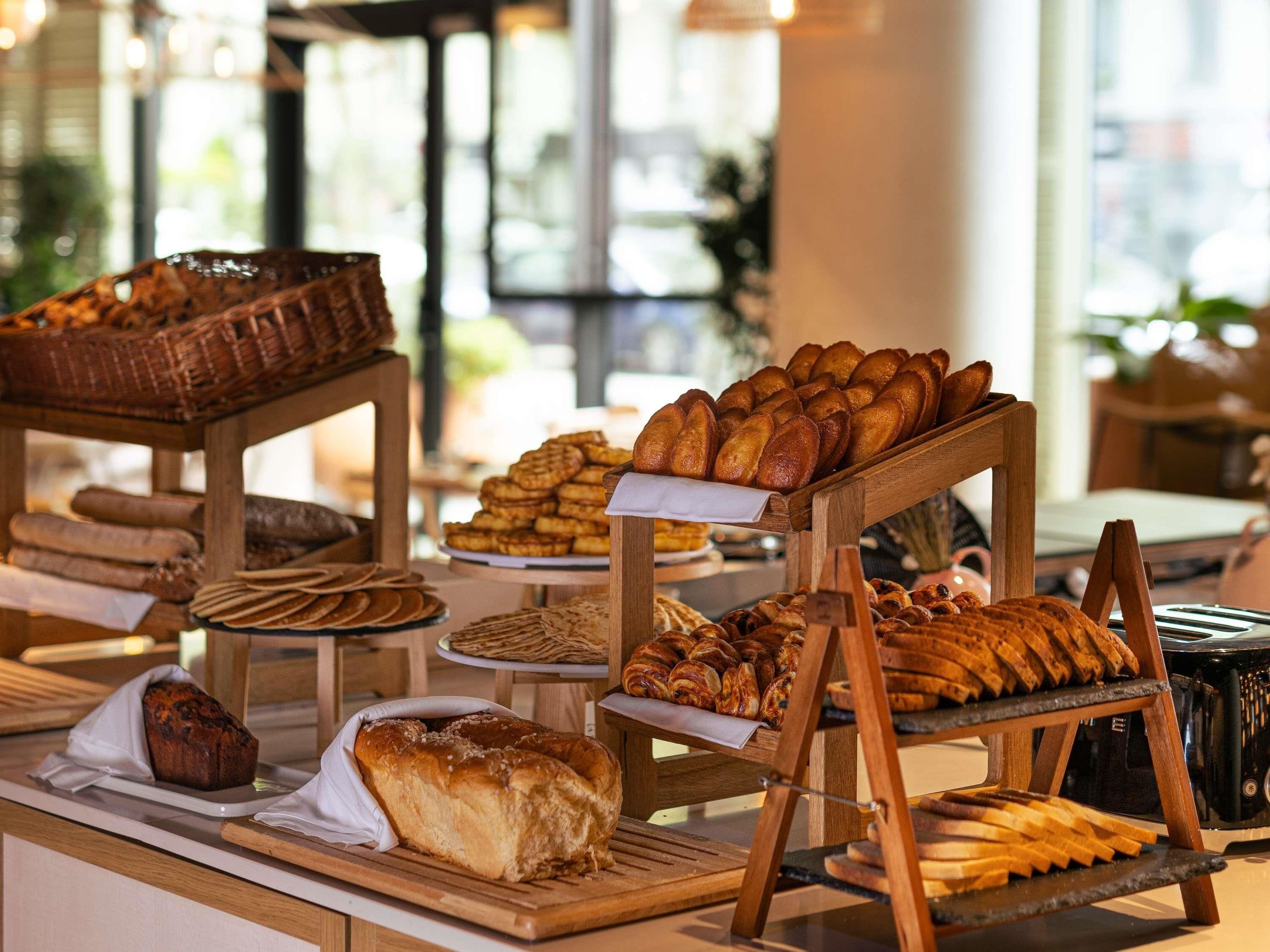 daily buffet breakfast (eur 20.5 per person)