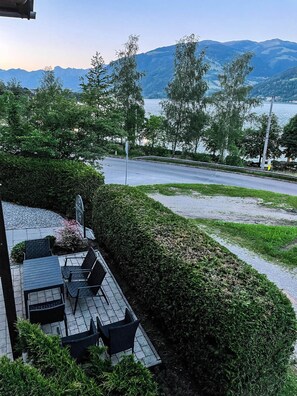Gallery-Loft, Sauna | Blick vom Balkon