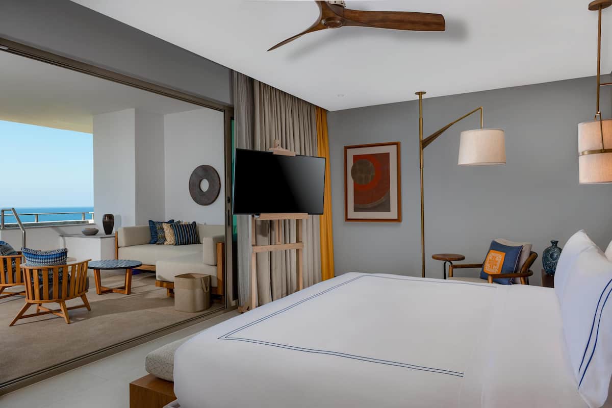 Penthouse, 1 King Bed, Private Pool, Ocean View (Balcony)