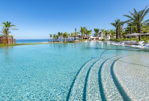 3 outdoor pools, open 6:00 AM to 10:00 PM, cabanas (surcharge) - Conrad Punta de Mita (Punta de Mita)
