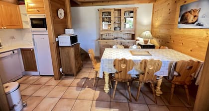 Murgiers B1 - Partie de chalet vallée Confins 7 pers.