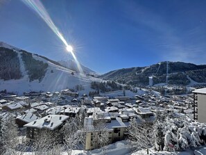 Aerial view - Aiguille Verte flat 27 - for 2 people, nice view (La Clusaz)