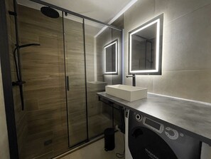 Shower, hair dryer - Neige et Roc 2 - Apartment 3* village center for 6 people (La Clusaz)