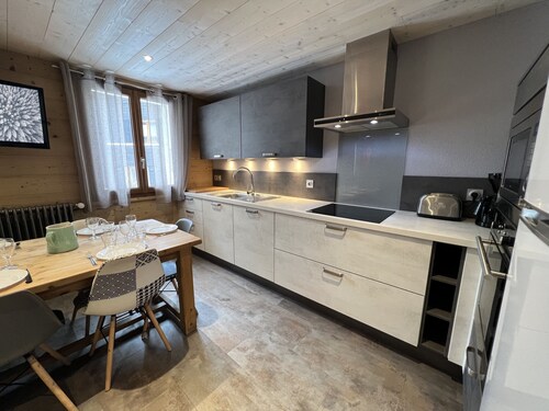 Gentianes flat 2 - Apartment 3*** in the village, near ski slope for 8 people