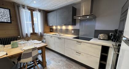 Gentianes flat 2 - Apartment 3*** in the village, near ski slope for 8 people