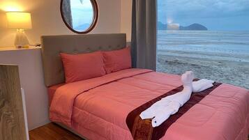 Suite estudio de luna de miel | Camas supletorias y ropa de cama