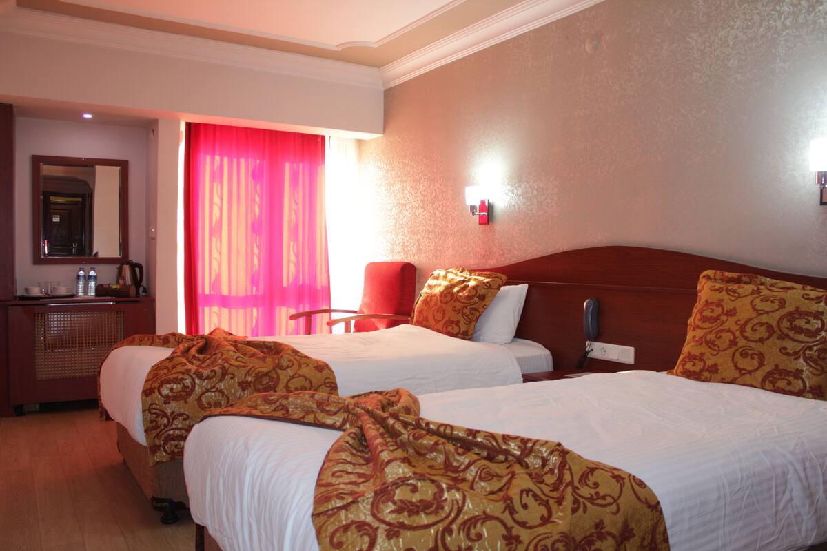 Standard Double or Twin Room | In-room safe, desk, soundproofing, WiFi (free)