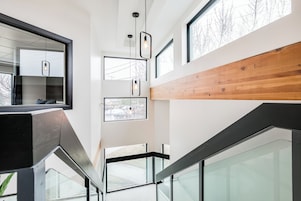 Design Condo, 1 Queen Bed with Sofa bed, Kitchen | View from room