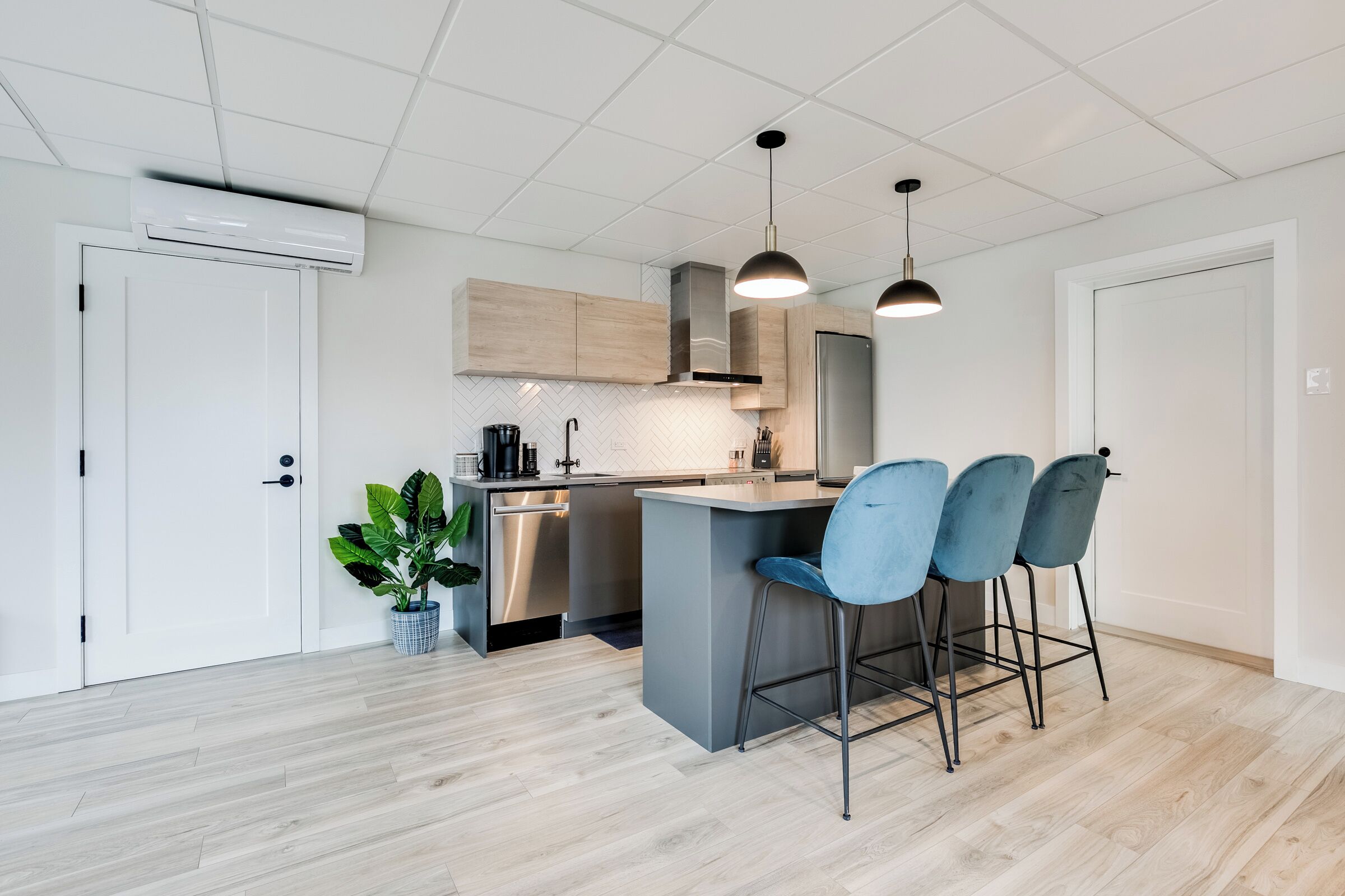 Design Loft, 1 Queen Bed with Sofa bed, Kitchen | Private kitchen