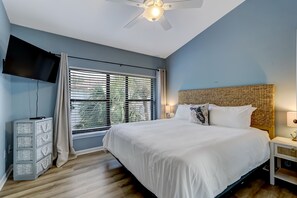 2 dormitorios, tabla de planchar con plancha, cuna de viaje y wifi