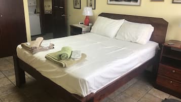 2 bedrooms, in-room safe, iron/ironing board, travel crib