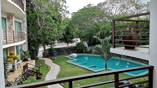Outdoor pool - Sirenis Akumal 2 Bedroom Apartment (Akumal)