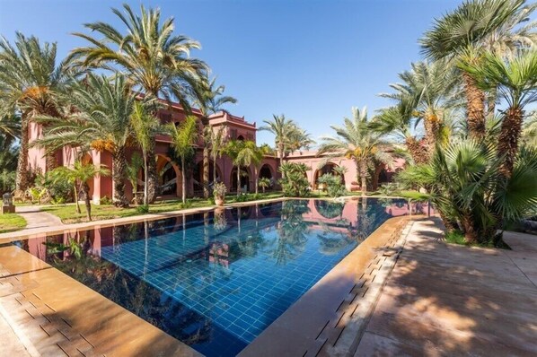 Outdoor pool - Villa Rose (Marrakech)