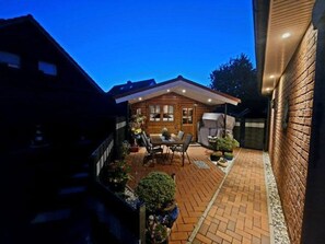 Outdoor dining - Apartment Wazstürmer (Wittmund)