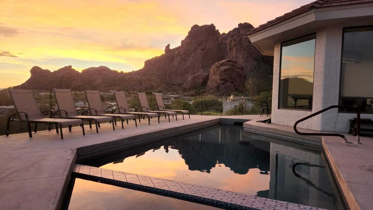 Stunning Hillside Villa Breathtaking views /w pool Paradise Valley & Scottsdale