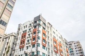 Façade de l’hébergement