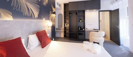 In-room safe, desk, blackout curtains, soundproofing