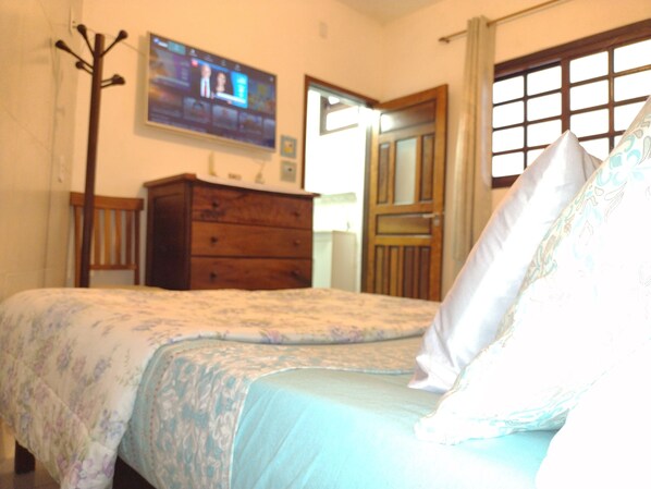 1 chambre, Wi-Fi gratuit, draps fournis