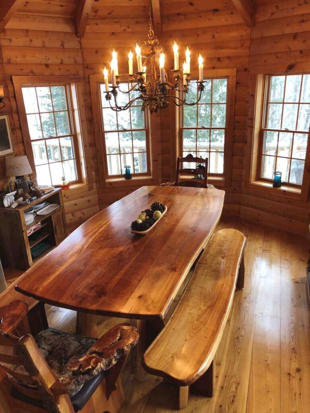 Sugarloaf Area/ Spectacular Upscale Log Home
