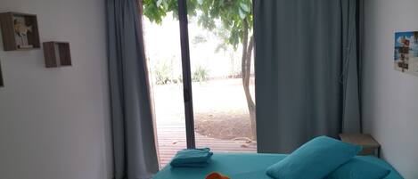 Double Room, Private Bathroom, Garden View (Fakarava Room) | Individually decorated, individually furnished, laptop workspace