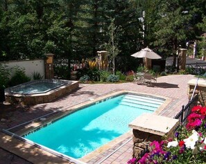 Condo, 2 Bedrooms | Pool | A heated pool - Nine Vail Road Condos with Short Walk to Gondola by RedAwning (Vail)