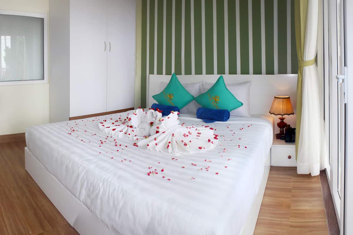 Bungalow, 2 slaapkamers | 1 slaapkamer, Select Comfort-bedden, een minibar, een kluis op de kamer