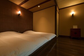 Traditionellt rum - privat badrum (Japanese Style, AOGIRI, Open-air Bath) | Värdeförvaringsskåp på rummet och gratis wi-fi