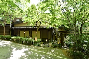 Fassade der Unterkunft