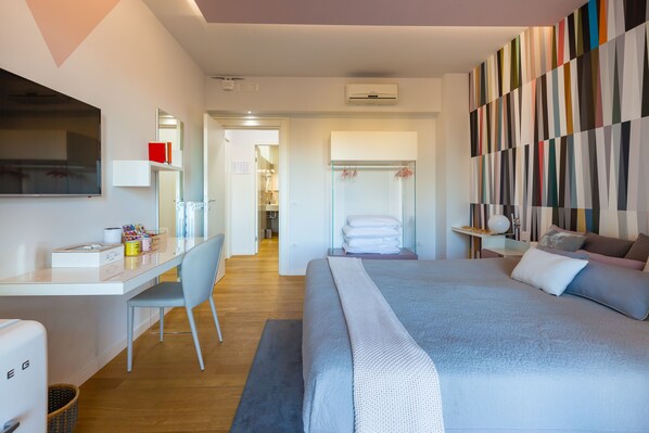 Suite, Terrasse (Rainbow) | Italienische Bettbezüge von Frette, hochwertige Bettwaren