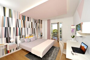 Suite, Terrasse (Rainbow) | Italienische Bettbezüge von Frette, hochwertige Bettwaren