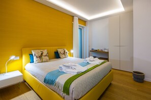 Standard Room, 1 Double Bed, Balcony (Yellow) | Frette Italian sheets, premium bedding, down comforters - A Suites (Sorrento)