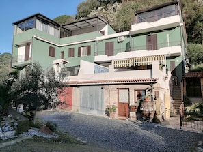 Fassade der Unterkunft