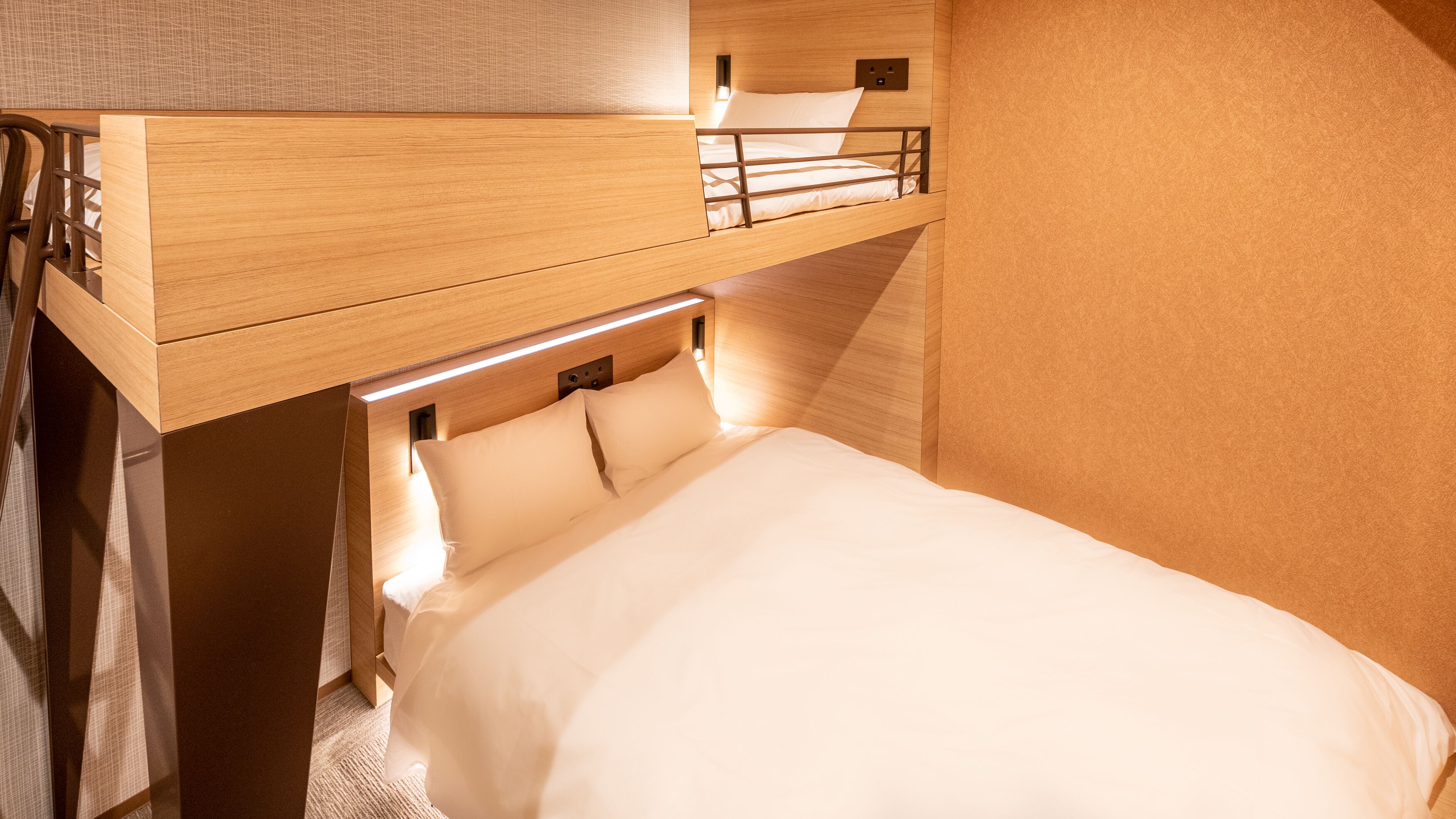 bunk bed + | 1 bedroom, premium bedding, down duvets, memory-foam beds