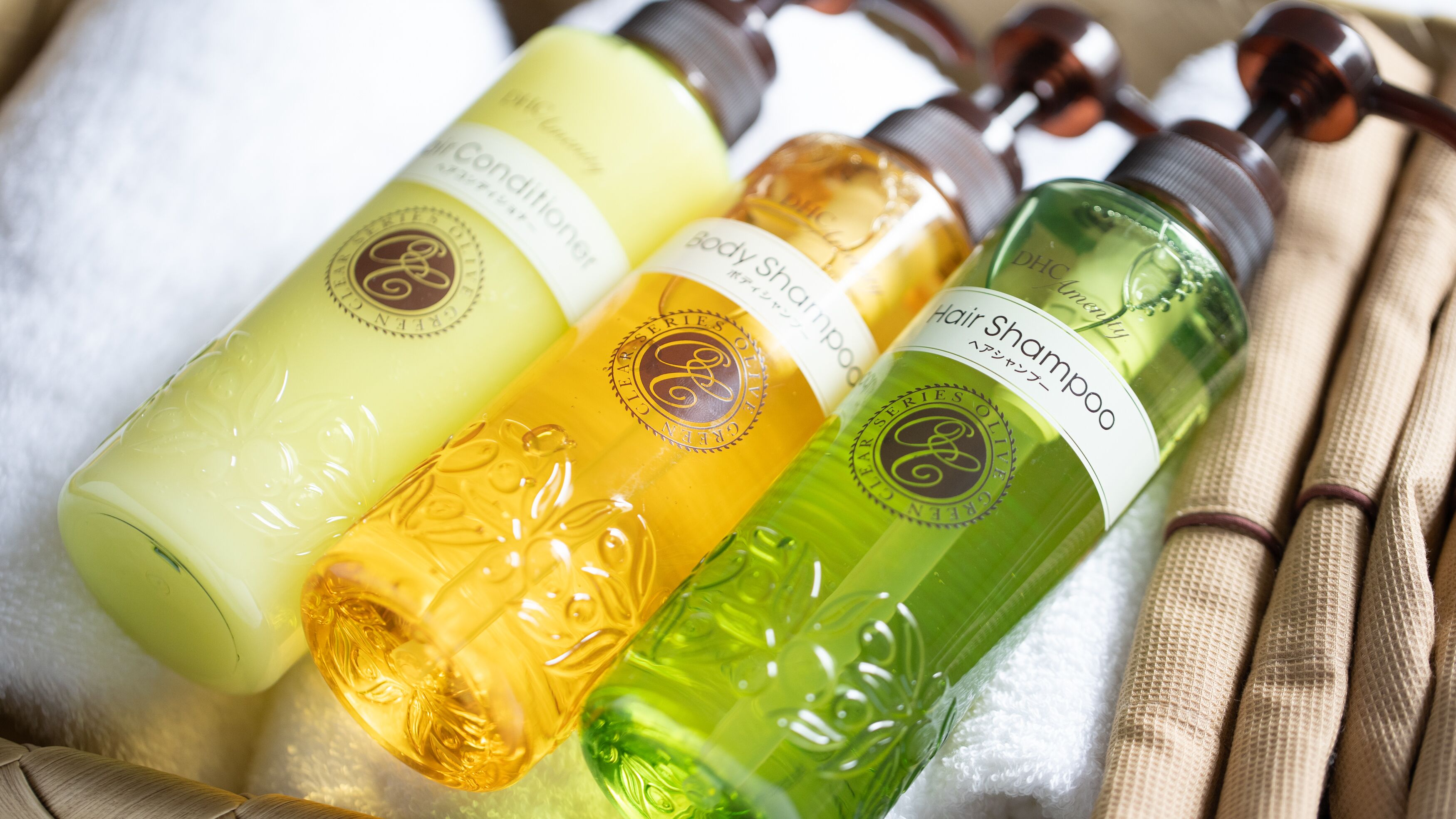 free toiletries, hair dryer, slippers, electronic bidet