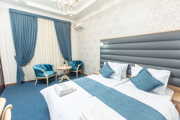 Deluxe Double or Twin Room | Premium bedding, down comforters, minibar, in-room safe