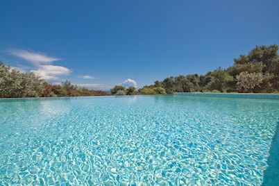 New enchanting Villa Marlera with sea view and infinity private pool