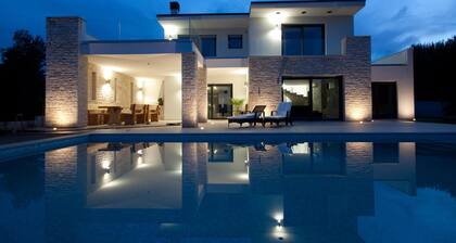 New enchanting Villa Marlera with sea view and infinity private pool