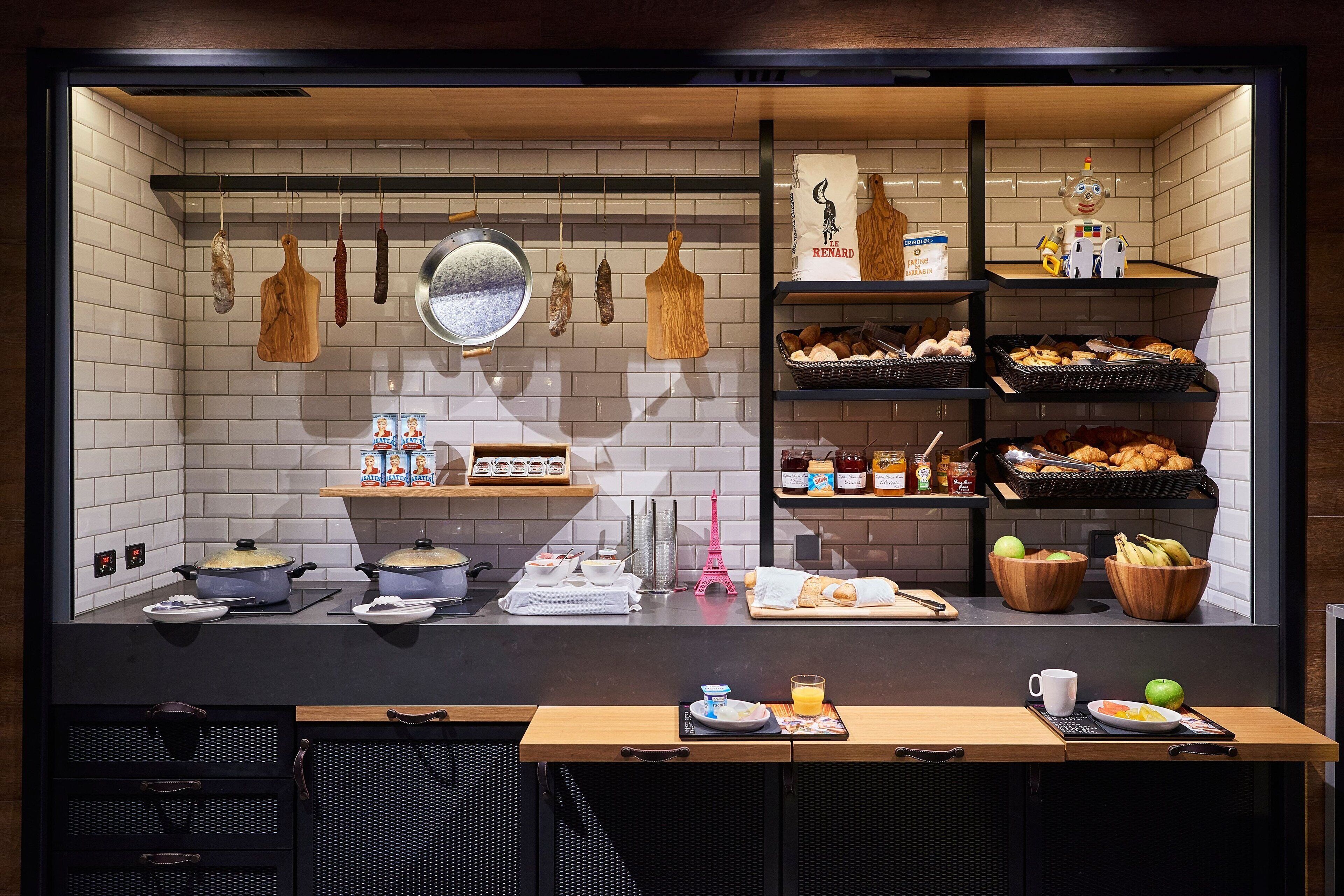 daily buffet breakfast (eur 18 per person)