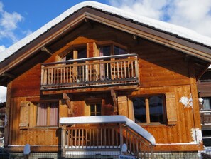 Exterior detail - Renovated 3-bedroom chalet, Courchevel center, perfect for 6 people (Courchevel)
