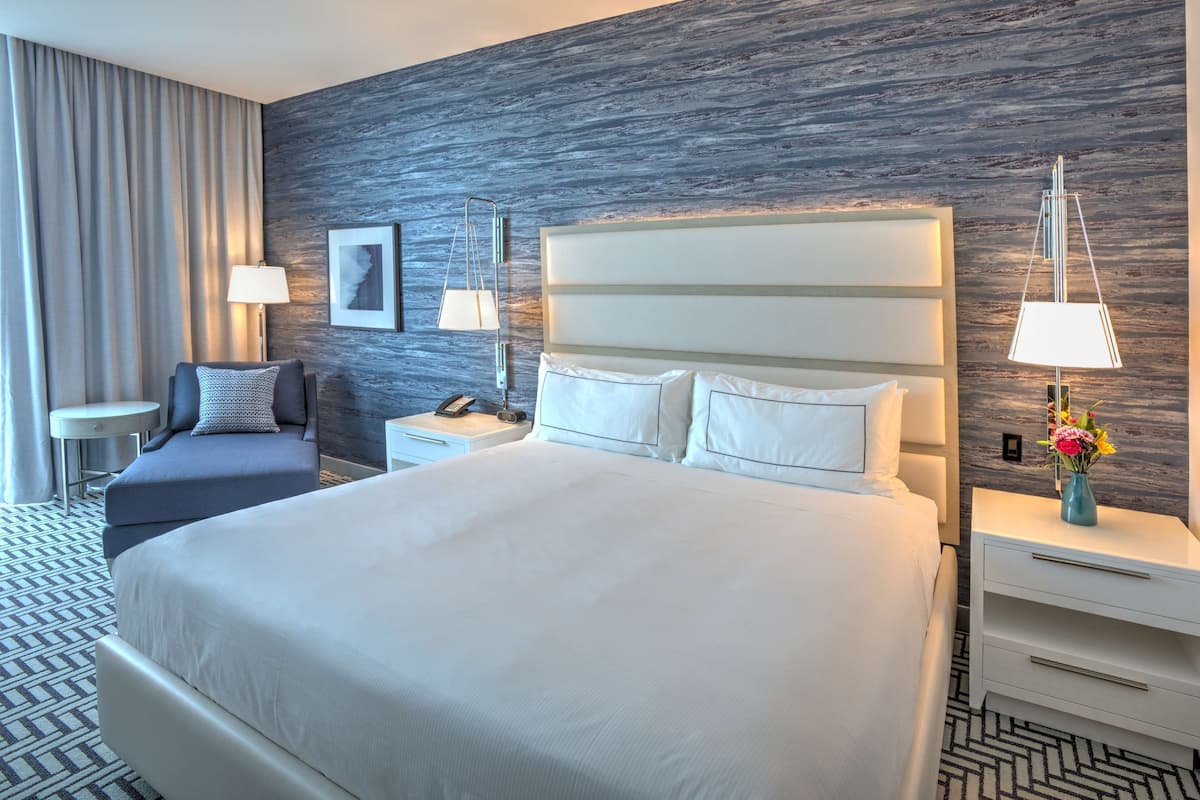 1 bedroom, hypo-allergenic bedding, in-room safe, desk