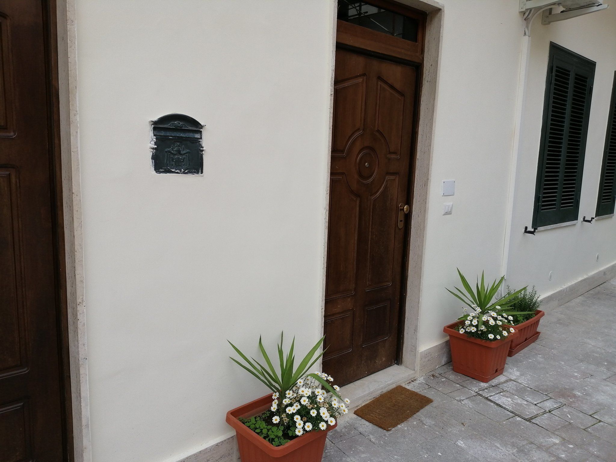 Entrée de l’hébergement