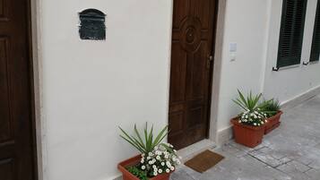 Entrée de l’hébergement