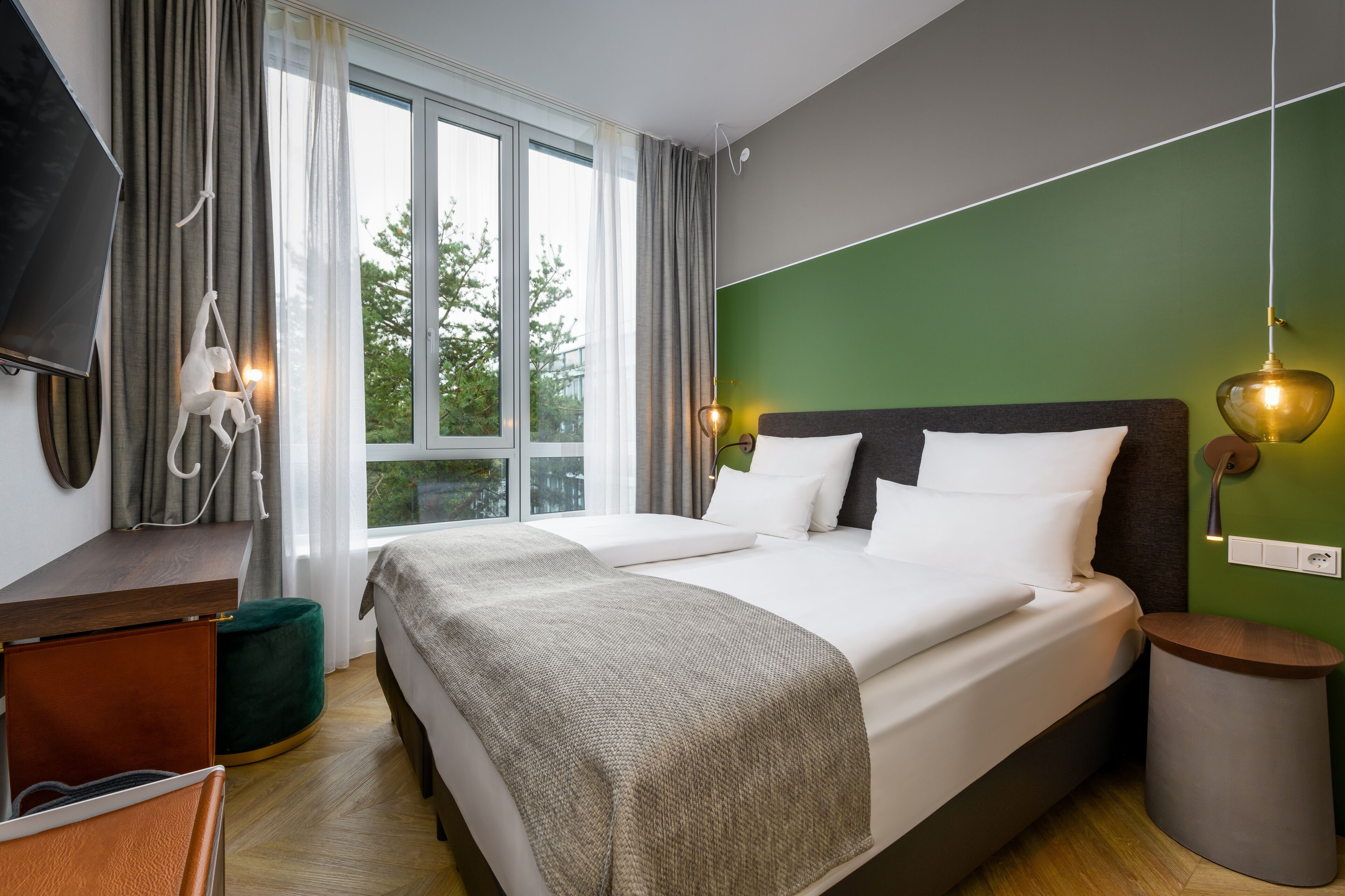 Standardzimmer | Zimmersafe, Schreibtisch, schallisolierte Zimmer, Bügeleisen/Bügelbrett