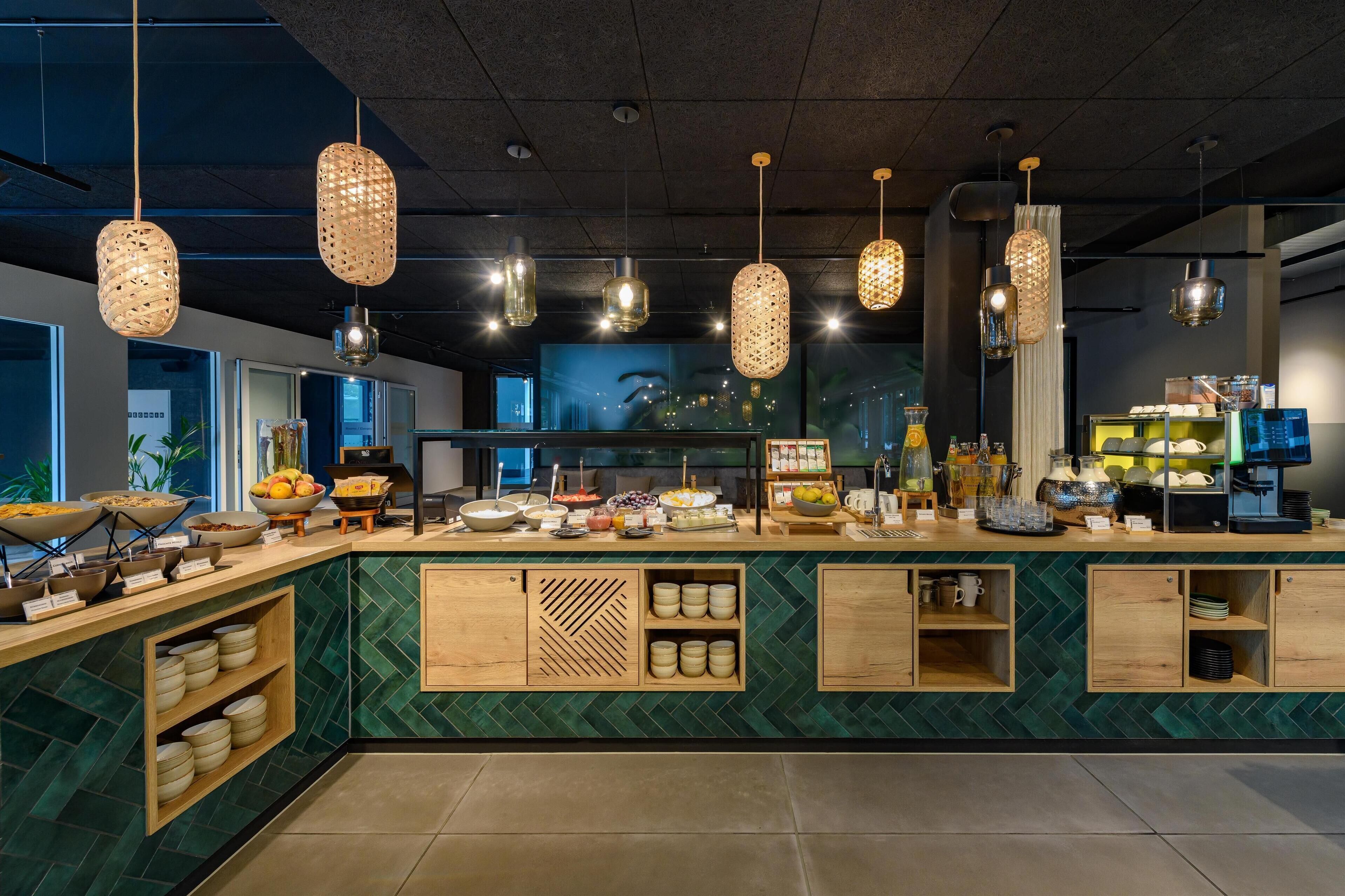 daily buffet breakfast (eur 22 per person)