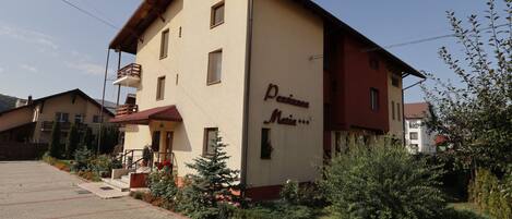 Voorkant van accommodatie