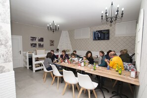 Daily local cuisine breakfast (EUR 2.50 per person)