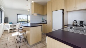 Apartment, 2 Bedrooms | Private kitchen | Espresso maker, full-size fridge, microwave, oven - Cottesloe Marine Apartment (Cottesloe)