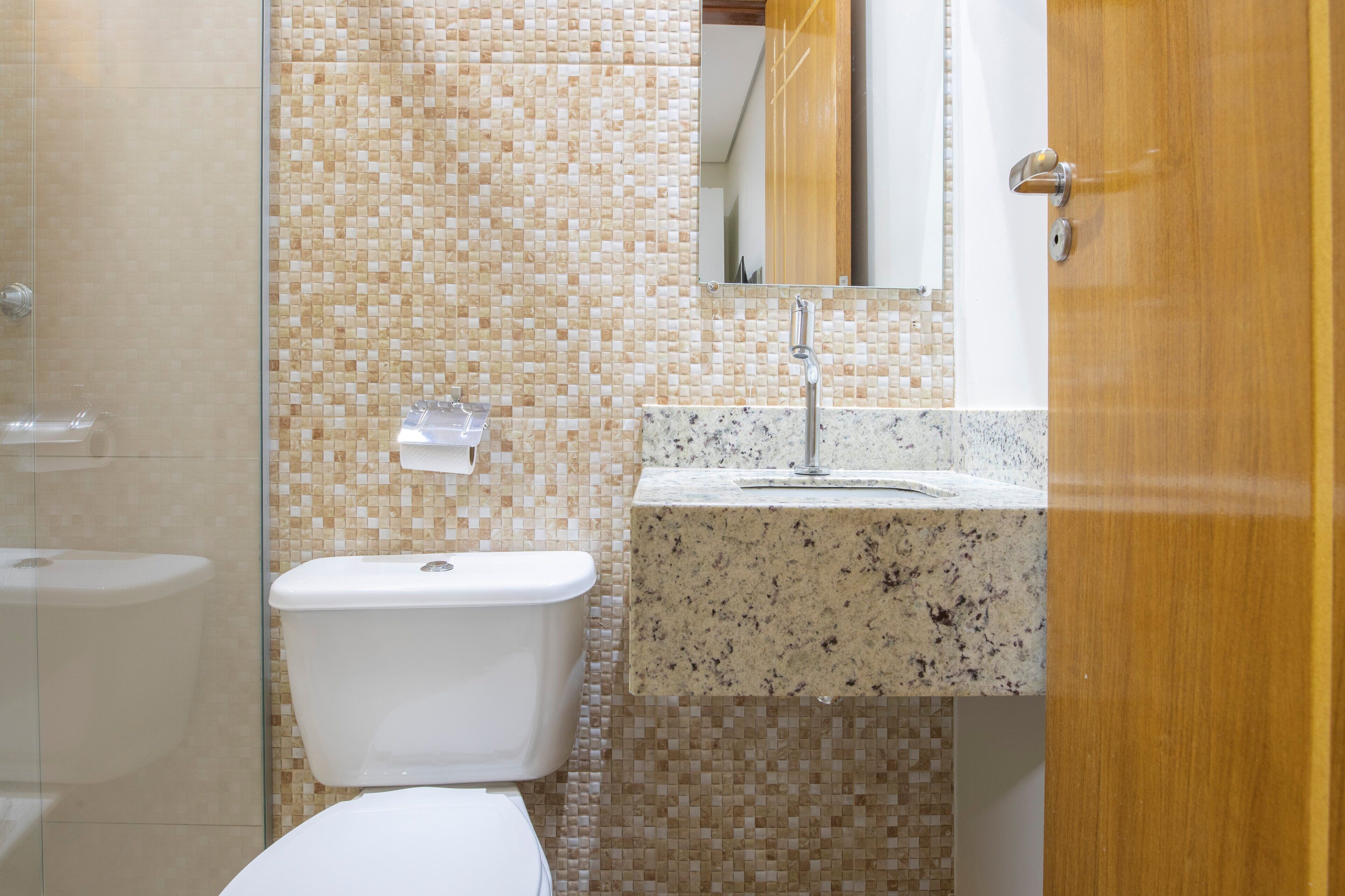 double room | bathroom | shower, free toiletries, towels, soap