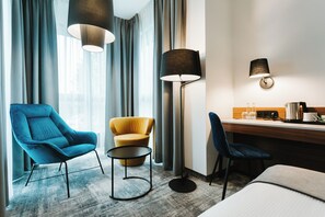 Premium-Doppelzimmer | Minibar, Zimmersafe, Schreibtisch, Verdunkelungsvorhänge