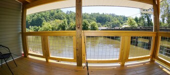 Covered Porch - Covered Porch  - Motorcycle Friendly